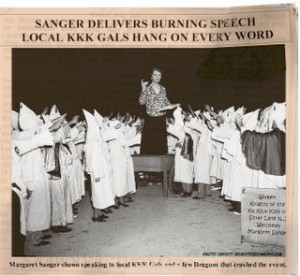 Margaret_Sanger_KKK_speech_salute